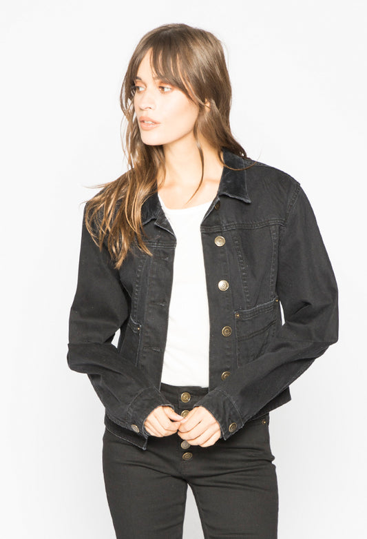 POLARA JACKET | WASHED BLACK