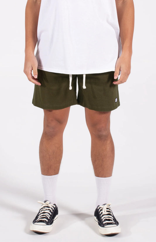 WEEKDAY SHORT 3.0 LOOSE FIT | OLIVE