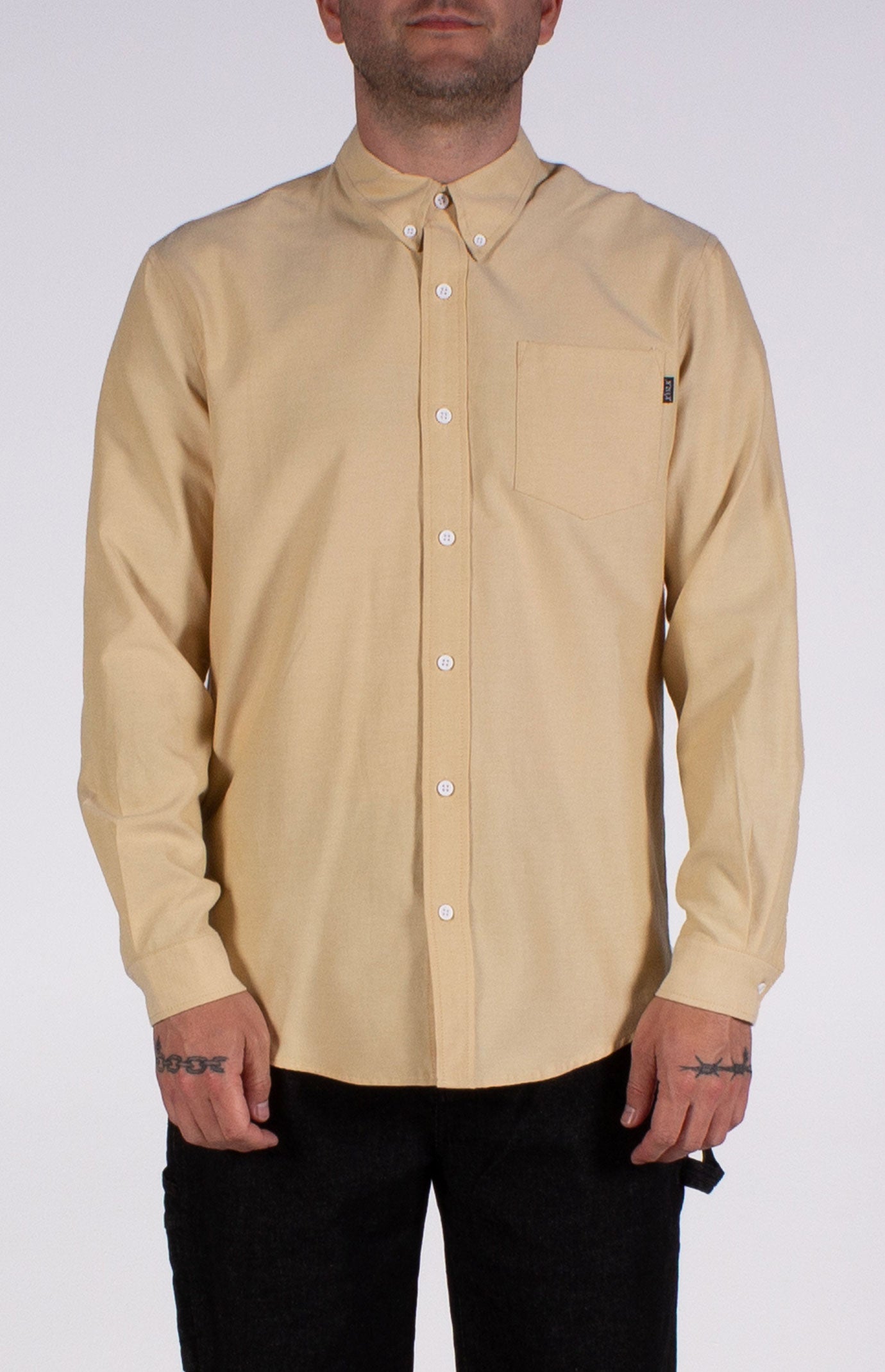 Douglas LS Woven | Mustard