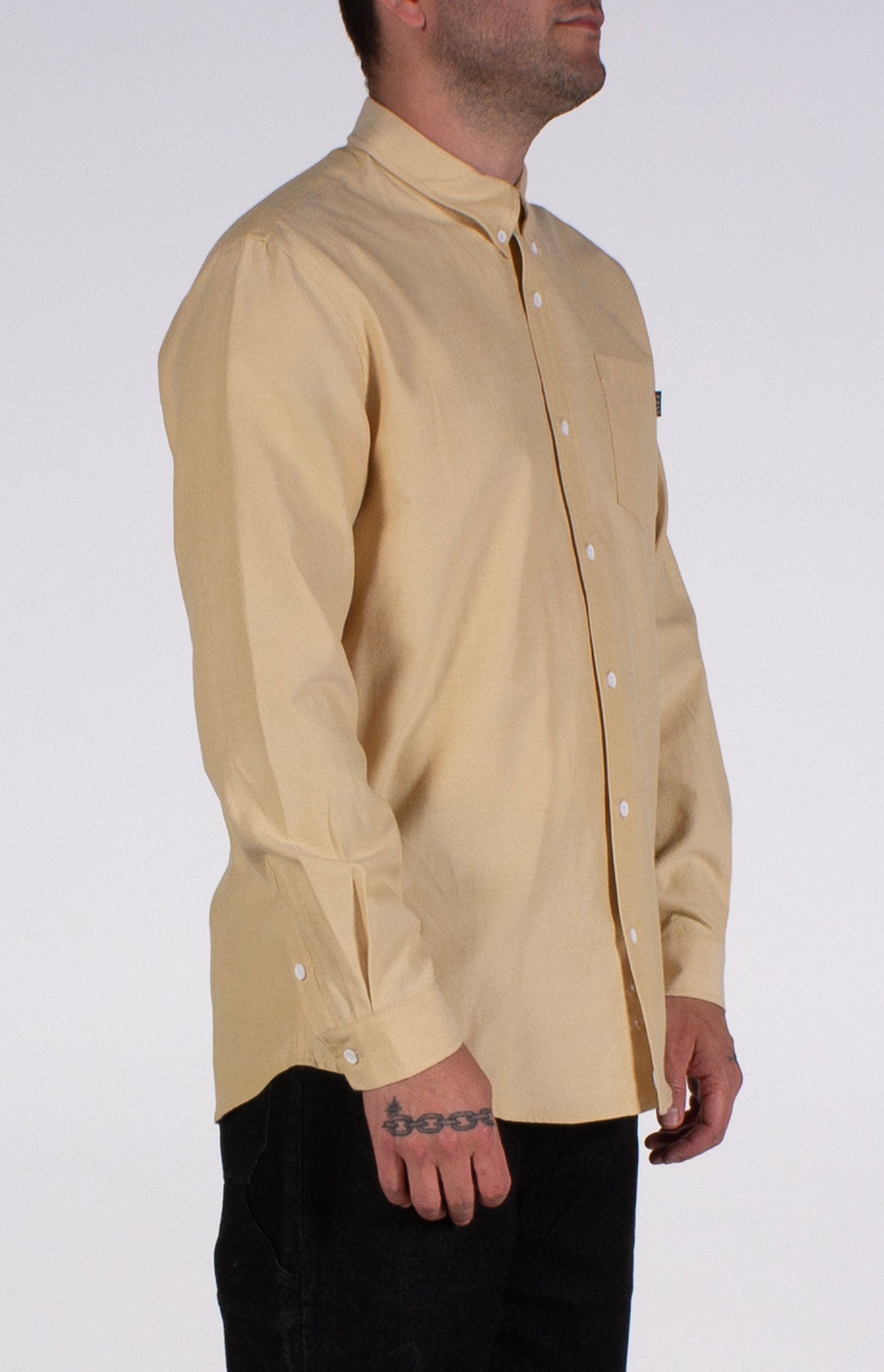 Douglas LS Woven | Mustard