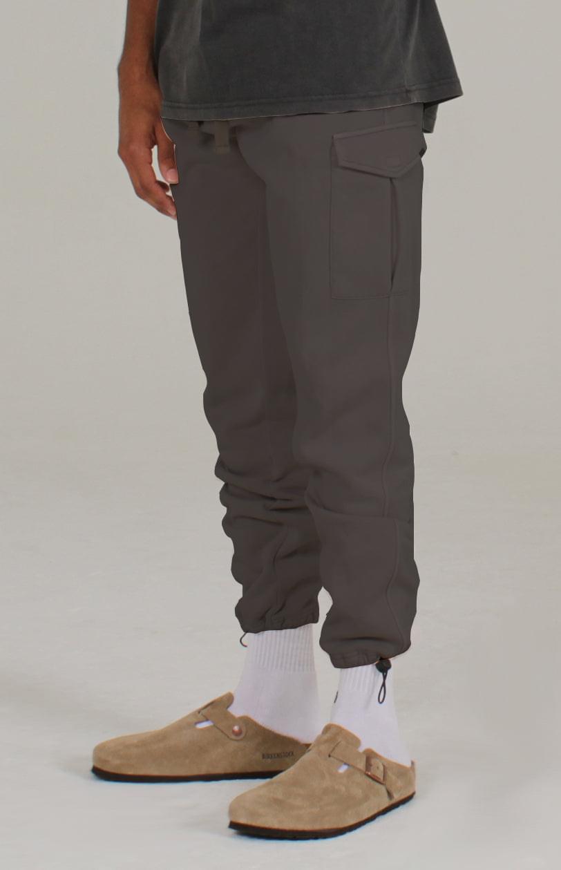 Apex Pigment Dye Cargo Pant | Black