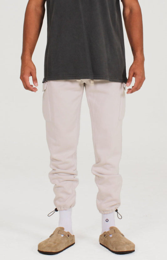 Apex Pigment Dye Cargo Pant | Stone