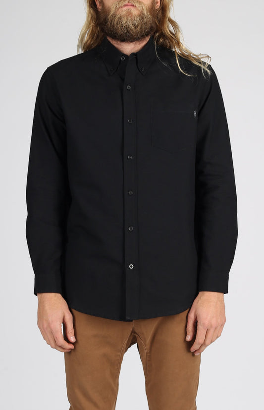 Douglas LS Woven | Black