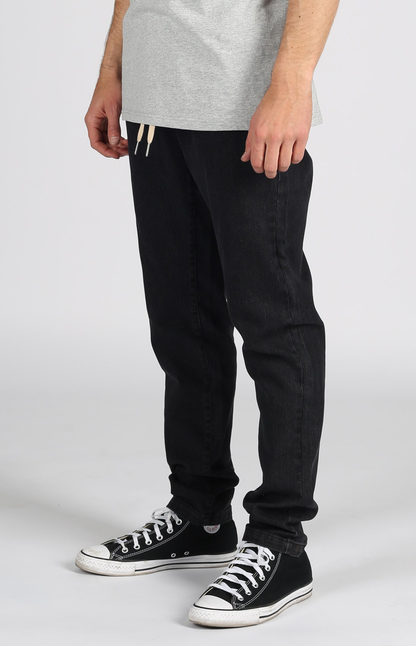 San Clemente Denim Pant | Dark Black