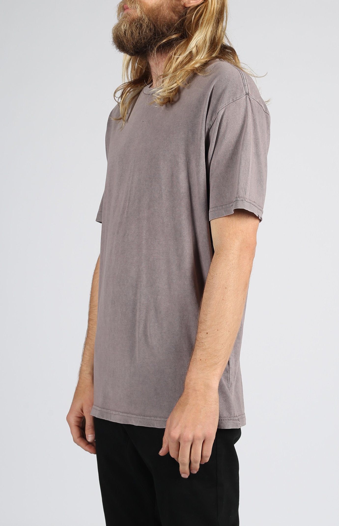 Vintage Wash Tee | Zinc