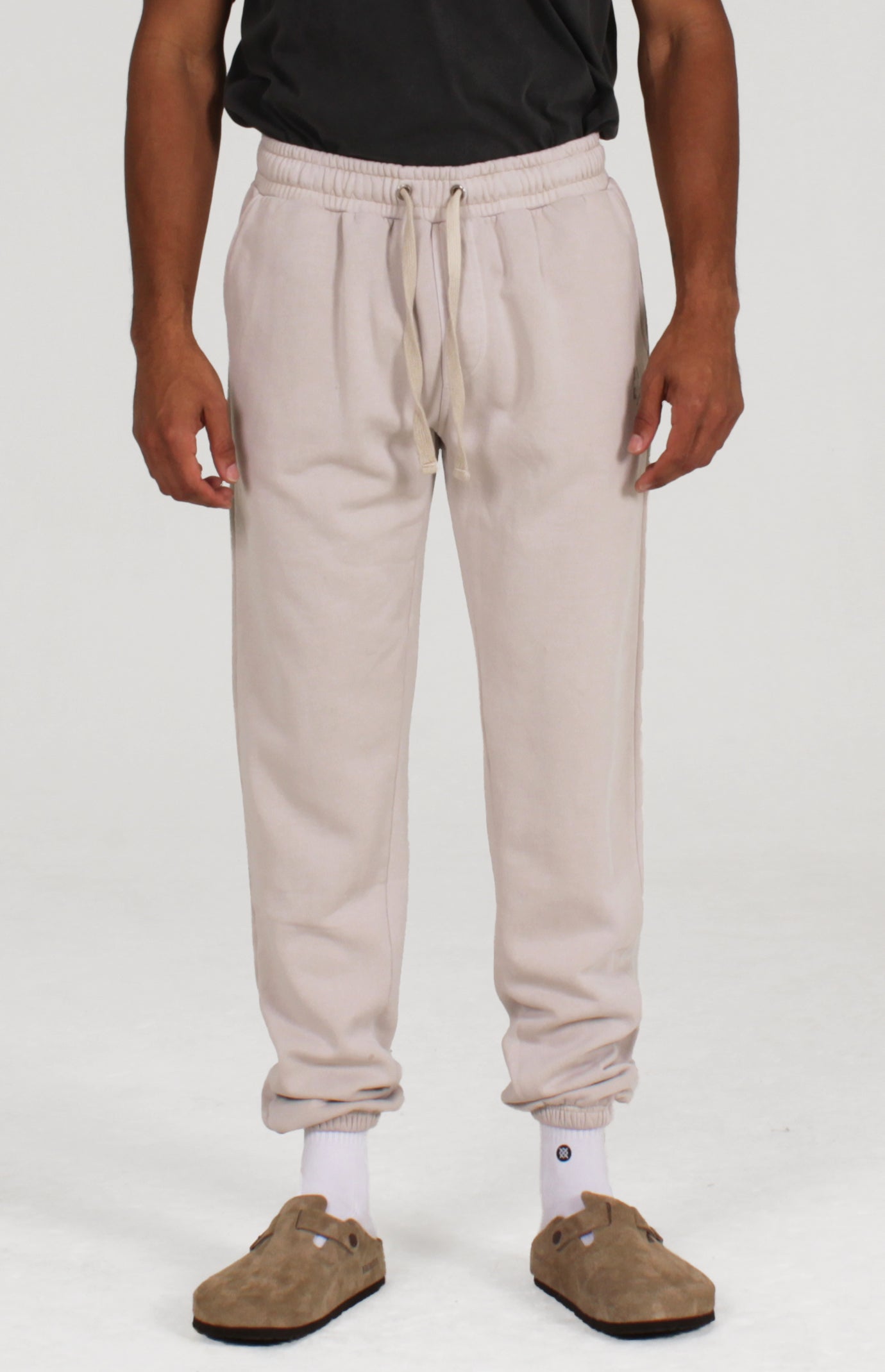 Fleece Jogger | Stone